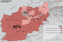 Map of Taliban presence.